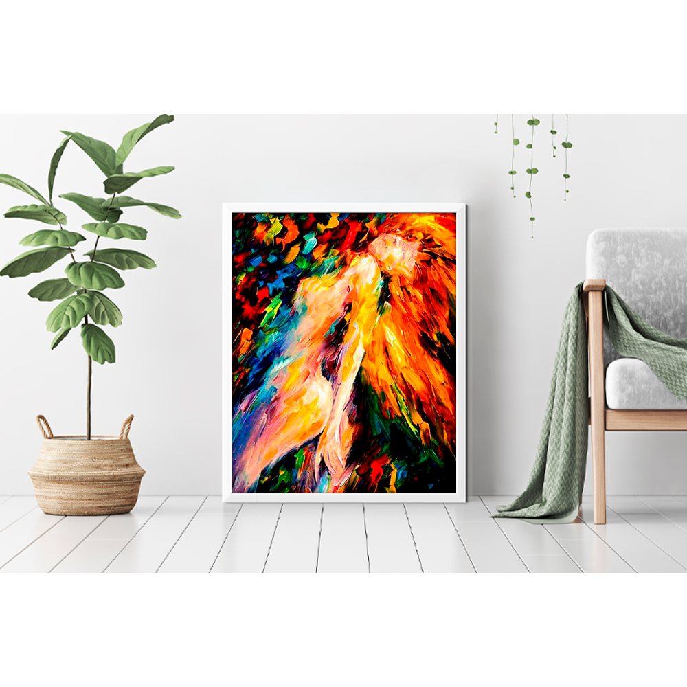 "Reale Sogno Donne nude" Il set per dipingere con i numeri Grazie