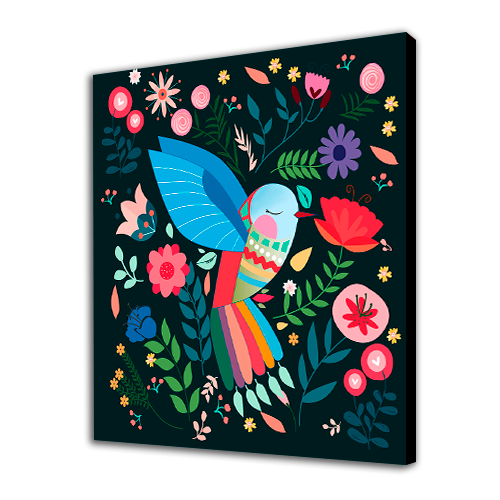 Colibrì con Fiori (6957476348086)