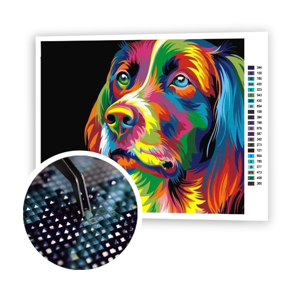 Cane colorato (6958628012214)