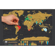 Scratch Mappa del mondo originale